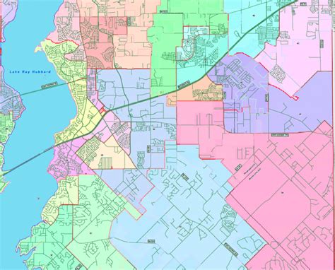 Printable Map Rockwall County