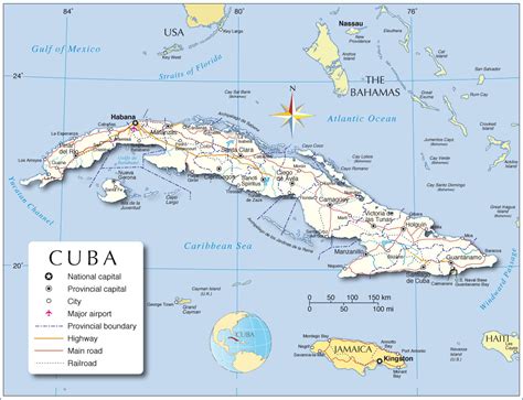 Printable Maps Of Cuba