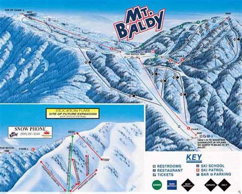 Printable Maps Of Mt Baldy