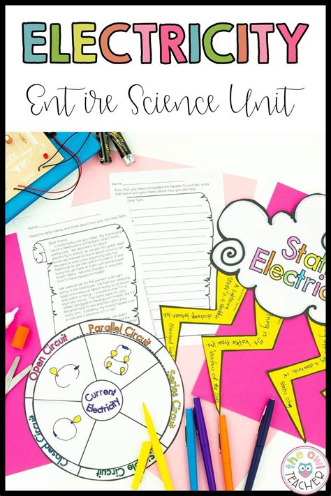 Printable Materials For Upper Elementary Science