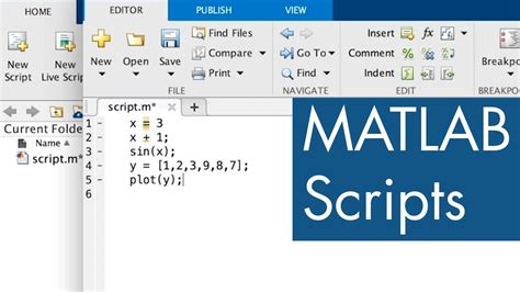 Printable Matlab Script Format