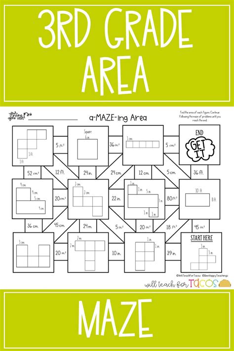 Printable Maze 3Rd Grade