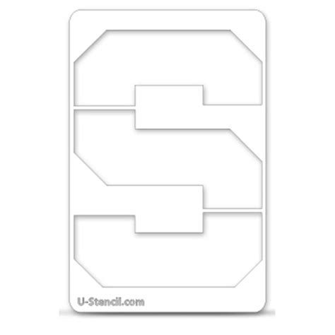 Printable Michigan State Stencil