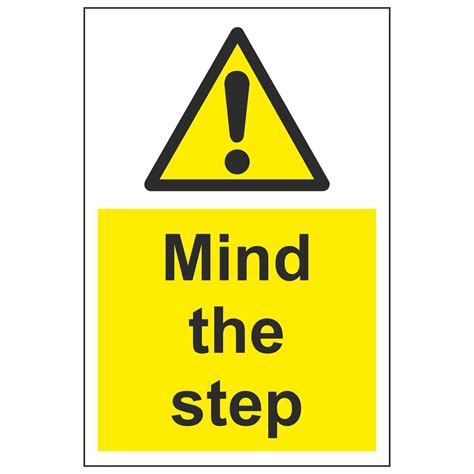 Printable Mind The Step Signs