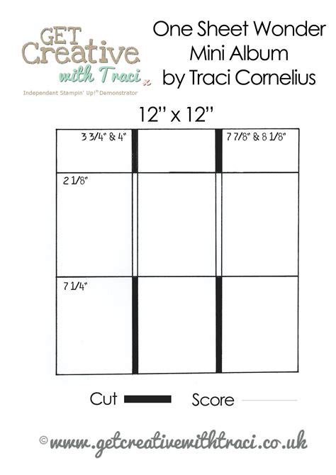 Printable Mini Album Templates