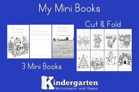 Printable Mini Books For First Grade