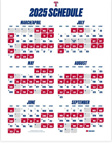Printable Mlb Schedules Calendar Format