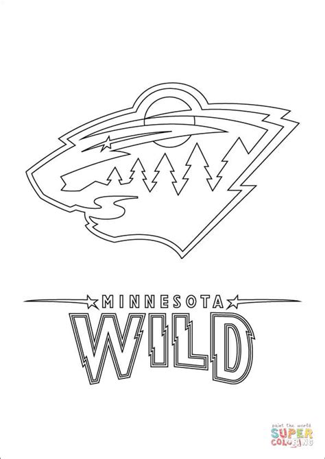 Printable Mn Wild Pumpkin Stencil