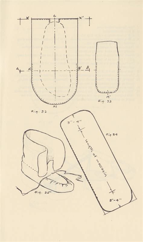 Printable Moccasin Pattern Pdf