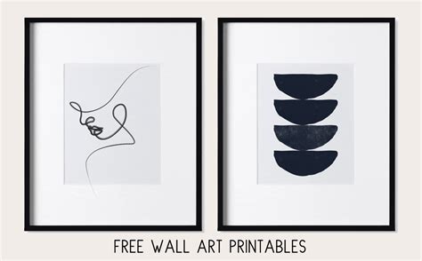 Printable Modern Wall Stencils