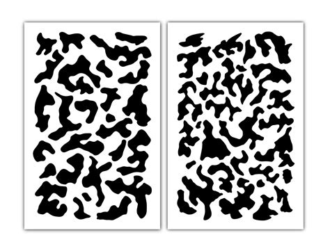 Printable Multicam Pattern Stencil