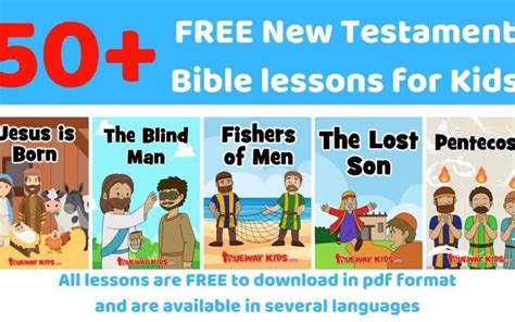 Printable New Testament Bible Study Lessons