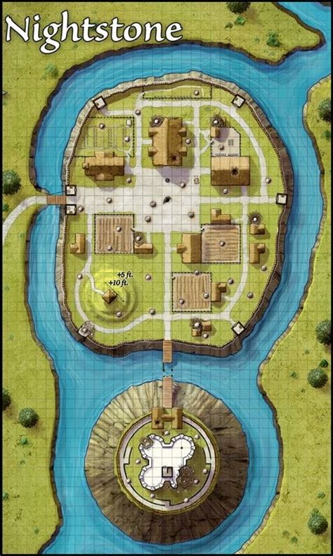 Printable Nightstone Combat Map