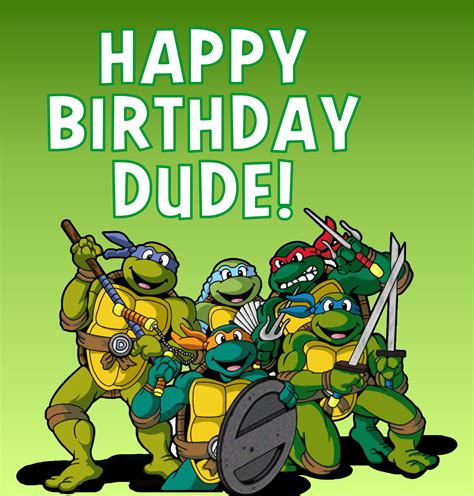 Printable Ninja Turtle Birthday
