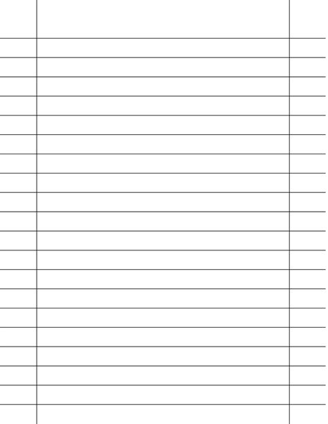 Printable Notebook Paper Front And Back