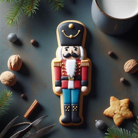 Printable Nutcracker Cookie Pattern