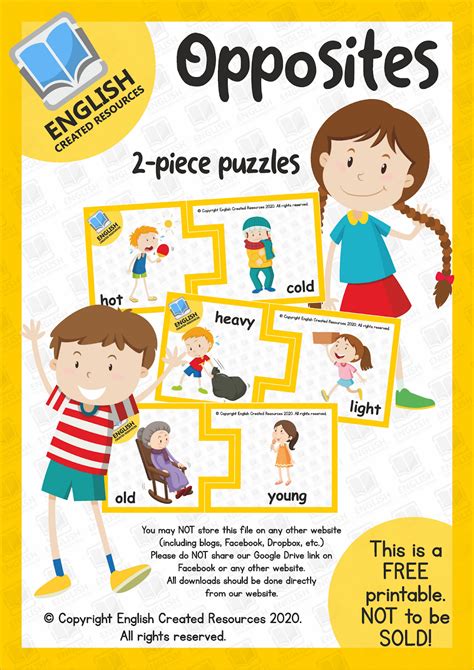 Screenshot of printable opposite puzzles crossword template in use