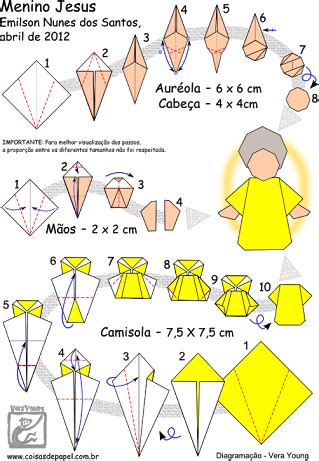 Printable Origami Jesus Instructions