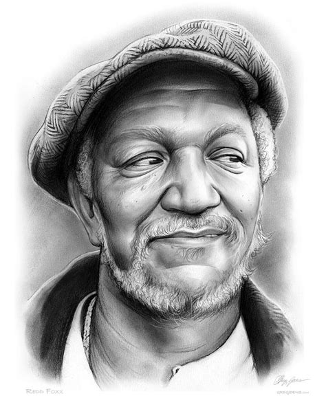 Printable Outline Of Redd Foxx