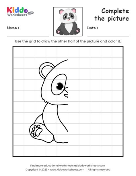 Printable Panda Worksheet
