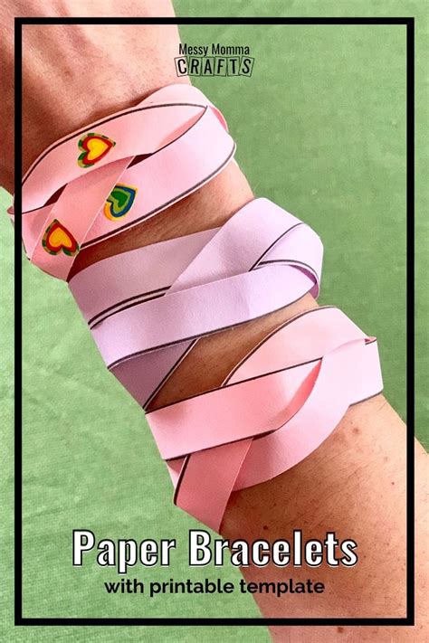 Printable Paper Bracelet