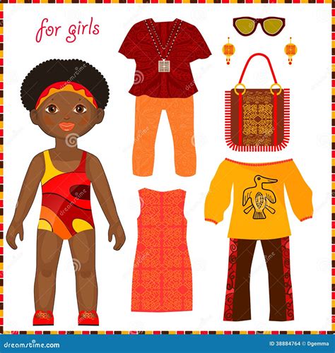 Printable Paper Doll For Ethnic Background Assignment
