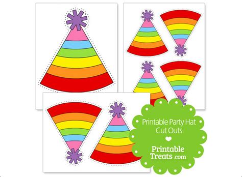 Printable Party Hats Template