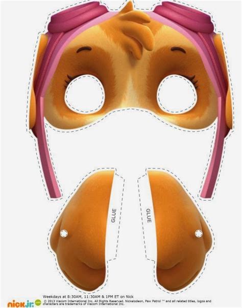 Printable Paw Patrol Ears