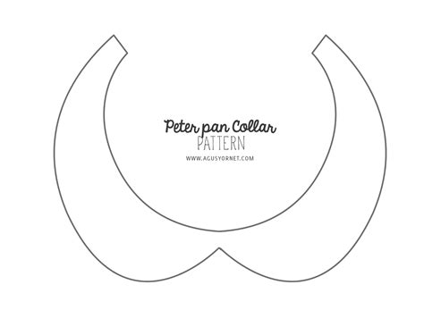 Printable Pepter Pan Collar