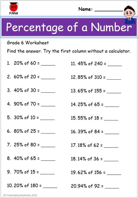 Printable Percents Classroom Math Games