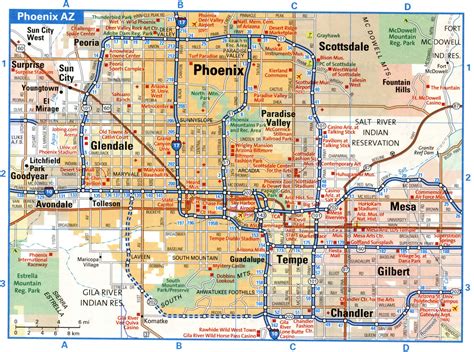 Printable Pheonix Freeway Map