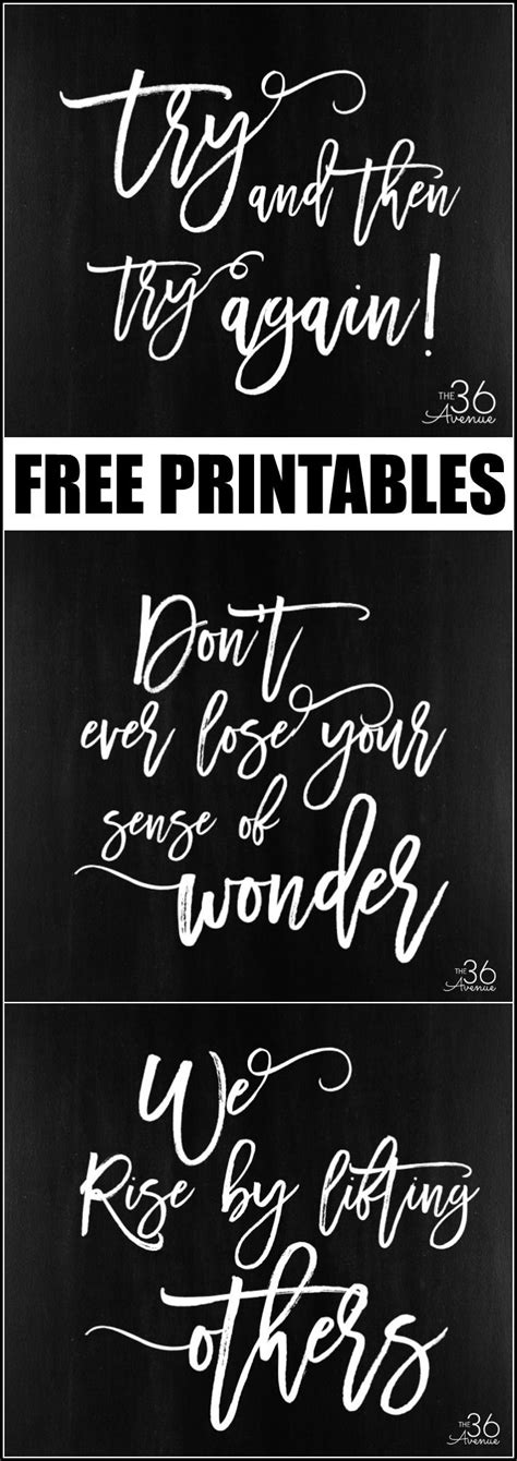 Printable Phrase Stencils