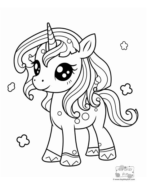 Printable Pic Of A Unicorn