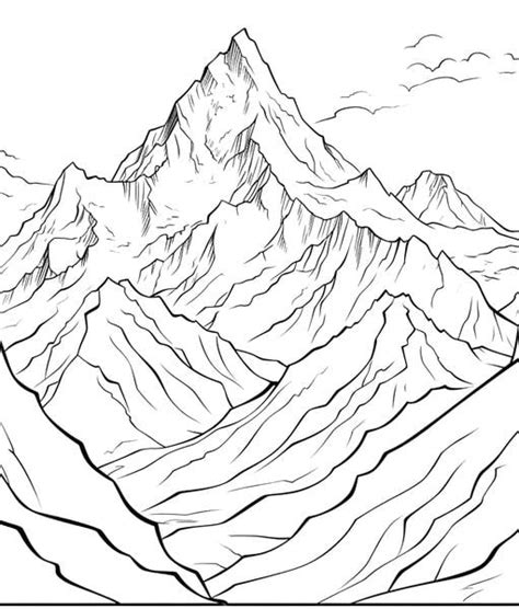 Printable Picture Of Mountains