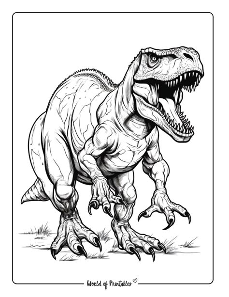 Printable Pictures Of A T Rex