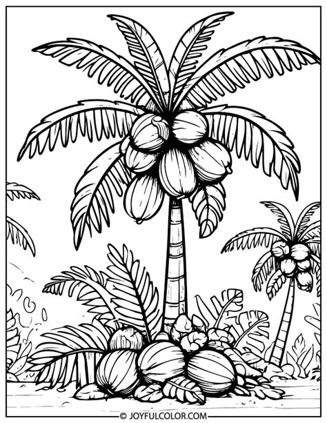 Printable Pictures Of Coconut Trees