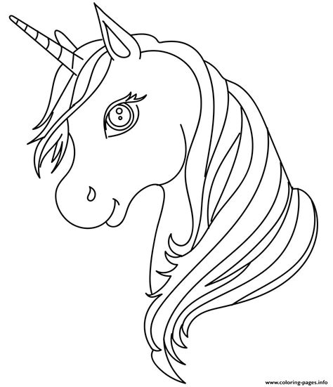 Printable Pictures Of Unicorn Head