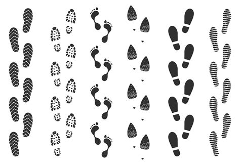Printable Pictures Of Walking Feet