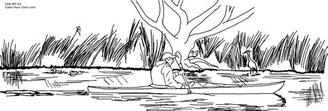 Printable Pictures To Color Kyacking