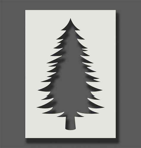 Printable Pine Tree Pattern