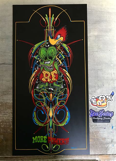 Printable Pinstriping With Ed Roth