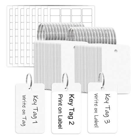 Printable Plastic Key Tag Card