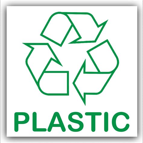 Printable Plastic Recycle Symbol