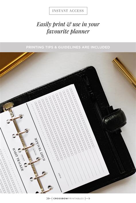 Printable Pocket Planner Inserts