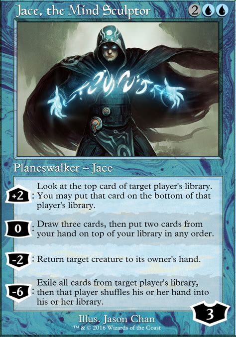 Printable Proxy Jace The Mindsculpter