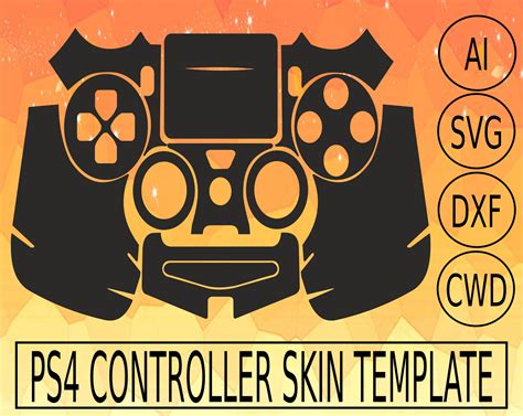 Printable Ps4 Controller Template