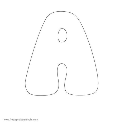 Printable Puffy Name Stencil