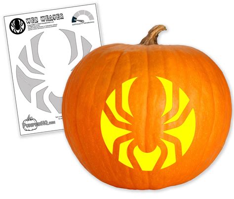 Printable Pumpkin Carving Patterns Spider