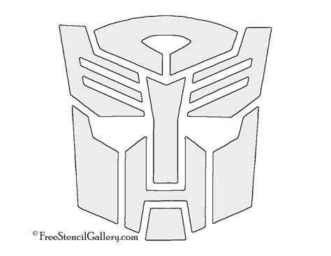 Printable Pumpkin Carving Stencils-Transformers