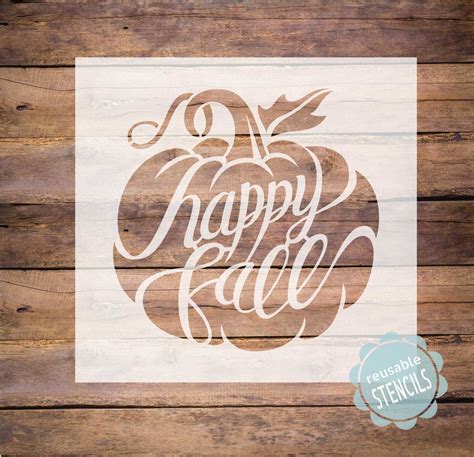 Printable Pumpkin Stencils Happy Fall